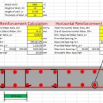 Shear Wall Rebar Calculation Excel