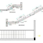 2 Download Staircase Detailing AutoCAD dwg File